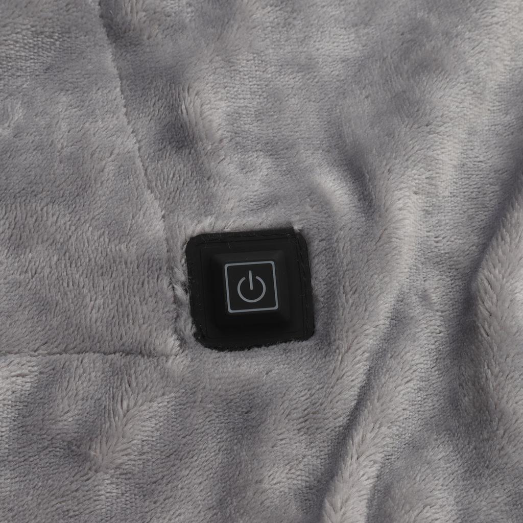 USB Electric Blanket Cozy Soft Portable Temperature Control NaMachine Washable Hted Shawl Throws for Car Home Travel
