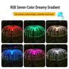 Color-Changing Solar-Powered Jellyfish Garden Lights for Outdoor Use