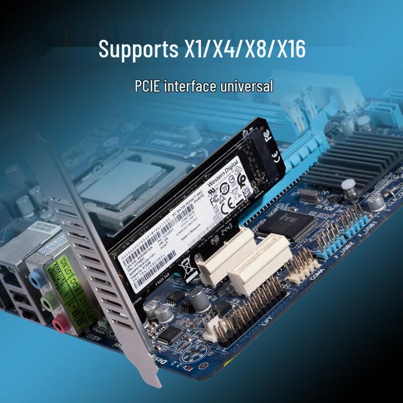 NVV PCIe to M.2 NVMe Adapter Card