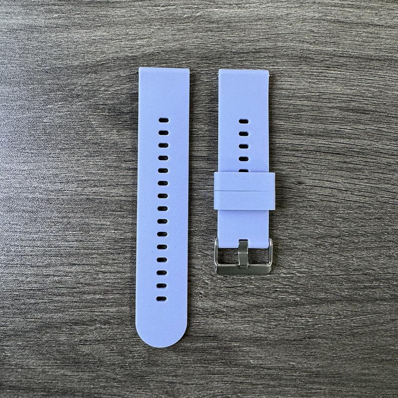 1 szt. 22 mm Zamienny Silikonowy Pasek Uniwersalny Akcesoria do Paska Wysokiej jakości lub Pasek do Smartwatcha Samsung Active Huawei Watch