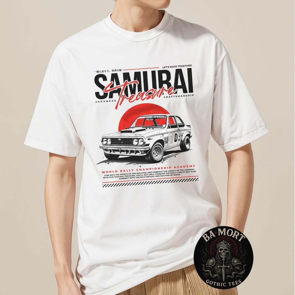 

Samurai Treasure JDM Rally Car Racing Graphic TShirt Unisex T-Shirt S