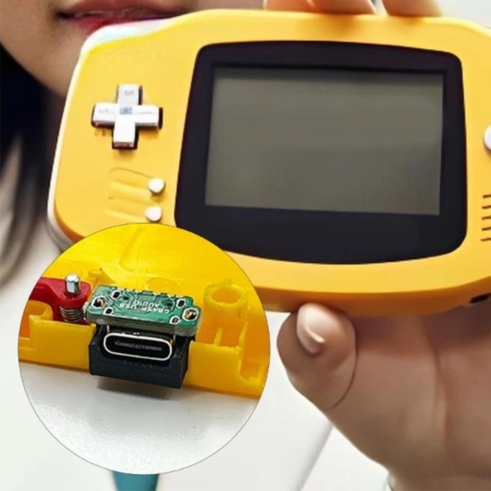 For 3DS/3DSXL/NEW3DS/NEW3DSXL Game Consoles Change The Charging Port To USB Type-C Charging Socket