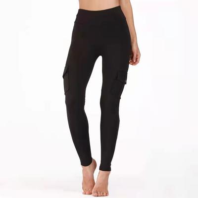 Zakken Gym Leggings Dames Hoge Taille Mode Fitness Broek Skinny Stretch Buiten Comfortabele Sport Leggings