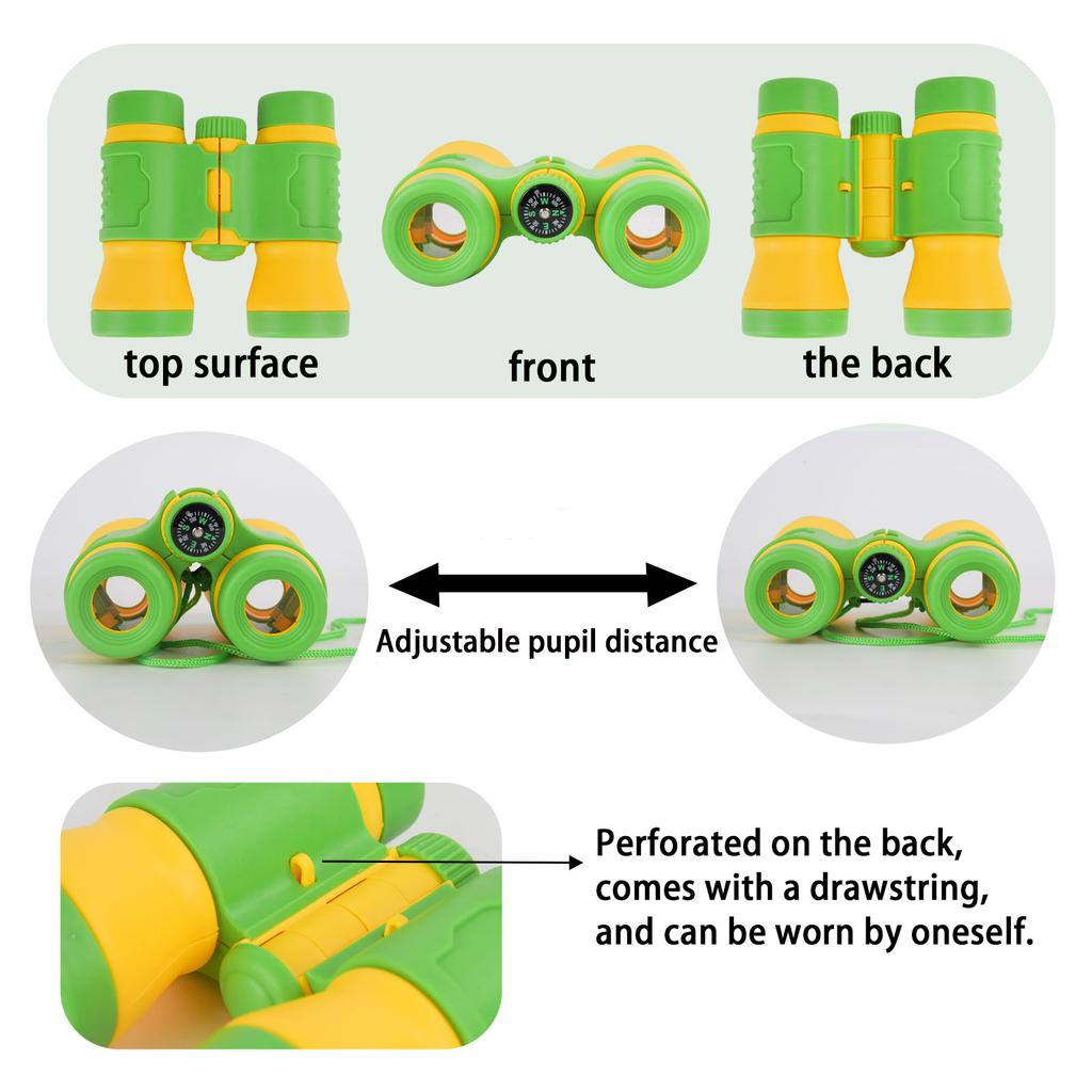 Children'S Telescope Boys and Girls Toy Hd Outdoor Mini Portable Binoculars