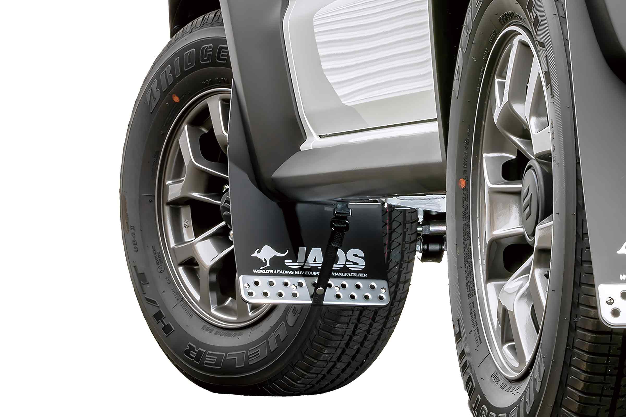 

Jaos Mudguard III Front Set Black Jimny JB74 Series B622518F чорний