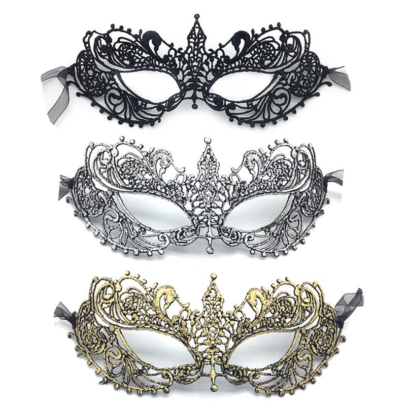 Women's Lace Eye Mask for Halloween Masquerade Party