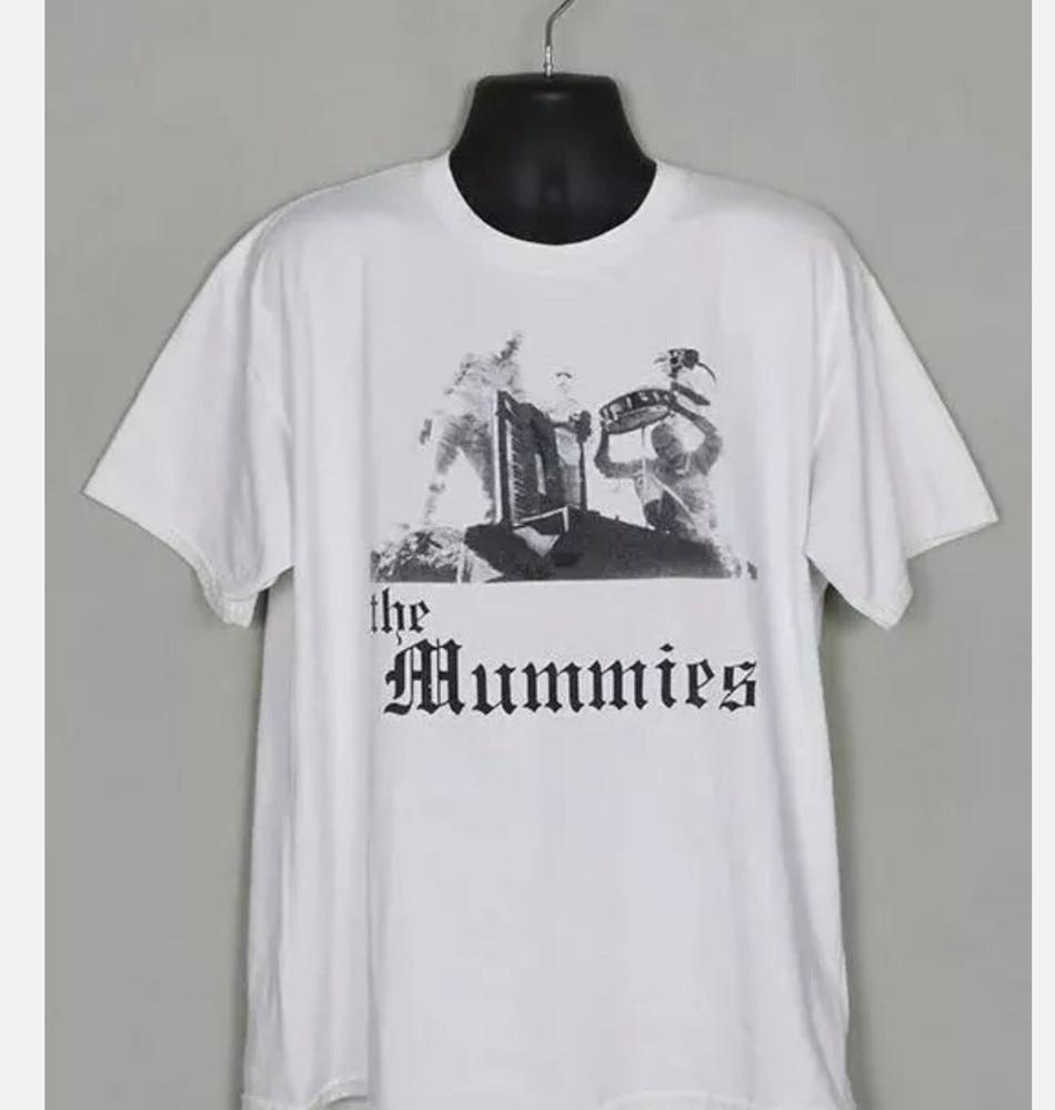 The Mummies Shirt Rare T-Shirt, Reprinted White Shirt, Metal Band Shirt