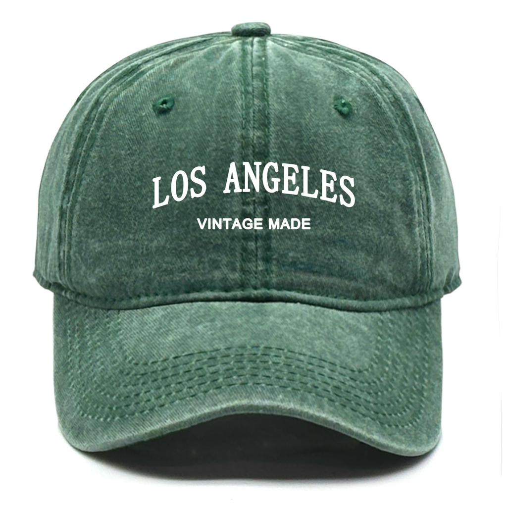 LOS ANGELES Print Unisex Adjustable Caps Hats For Man Inelastic Lightweight Snapback Sun Hat Ideal Choice For Outdoor Sports