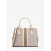 Marilyn Satchel Medium   Mk Signature 35f5g6as6b2605 Light Cream Multi