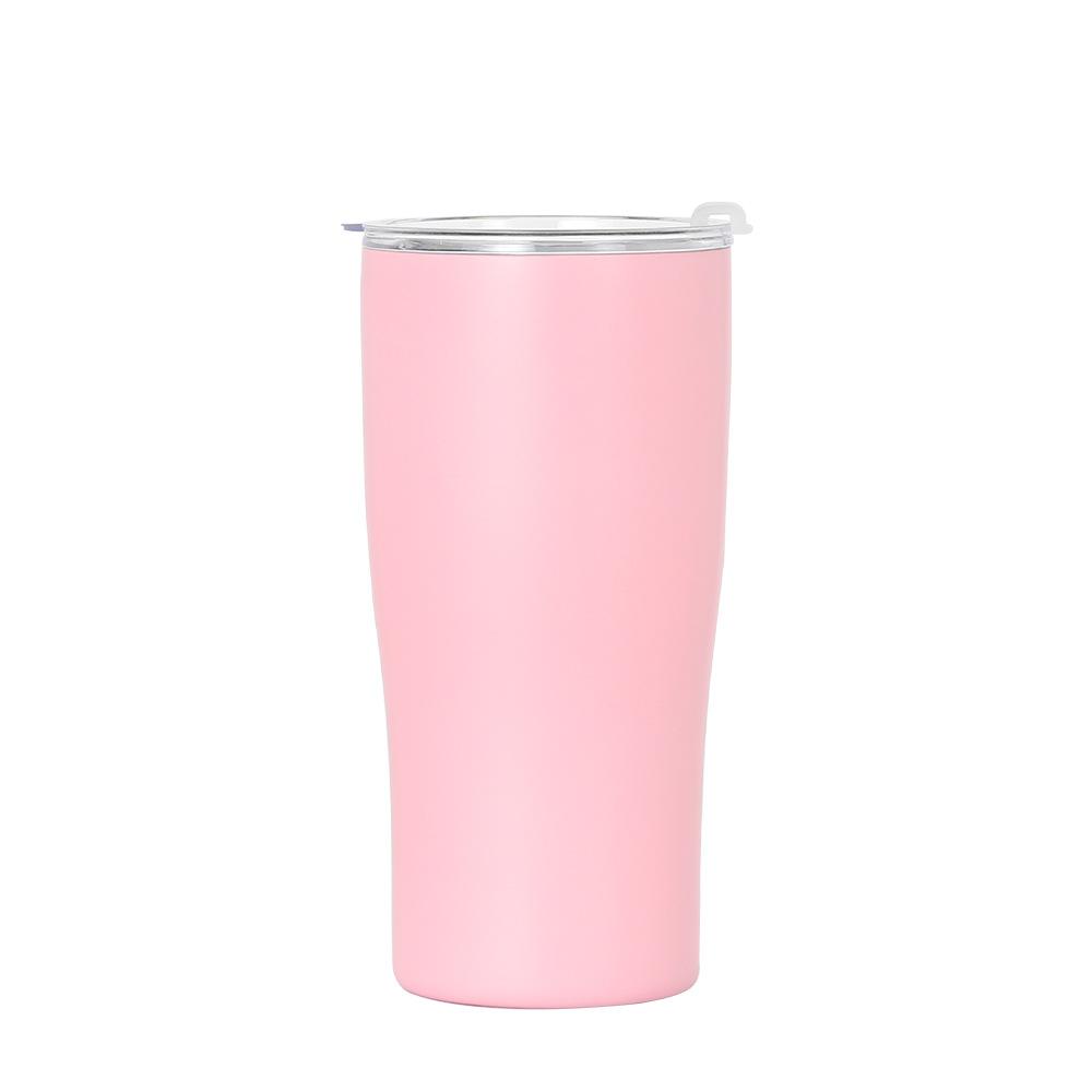 New Car Cup Double-Layer Vacuum Stainless Steel Coffee Cup Ins Wind Portable Straw Thermos Cup 600/900ml