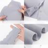 Creative Front Four Buckle Underwear Women with Inserts Large Elastic Vest Type In The Elderly Large Size Without Steel Ring Bra