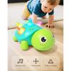 Musical Infant Crawling Encouragement Toy With Safe ABS Material Visual Auditory Stimulation Portable Teething Activity For Babies