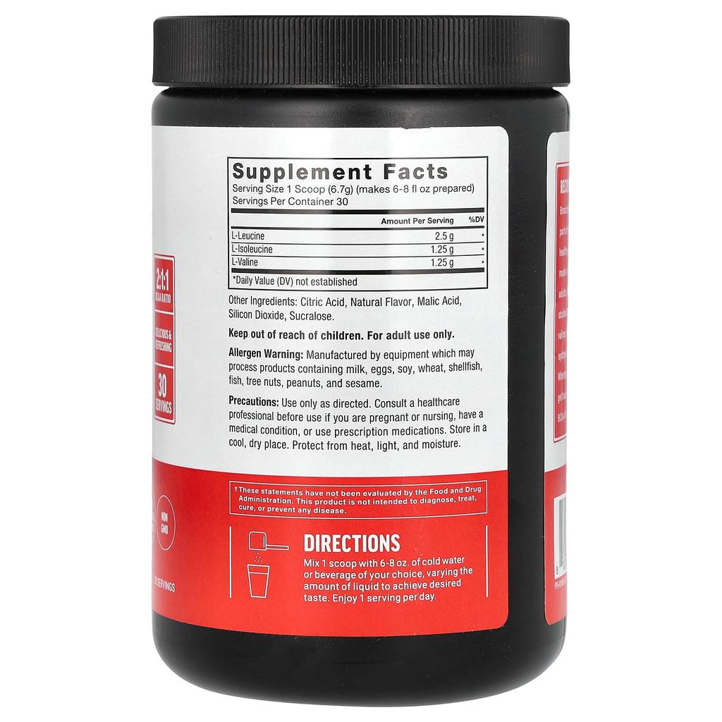 Bcaa Powder, Cherry Limeade, 201G (7.1Oz)