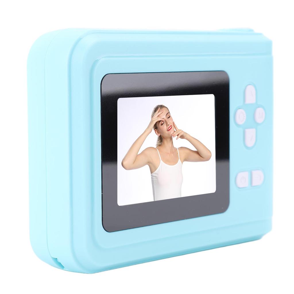 Print Camera 1080P HD Video 48MP Images 2.4 Inch Screen Compact Portable Camera with Print Paper