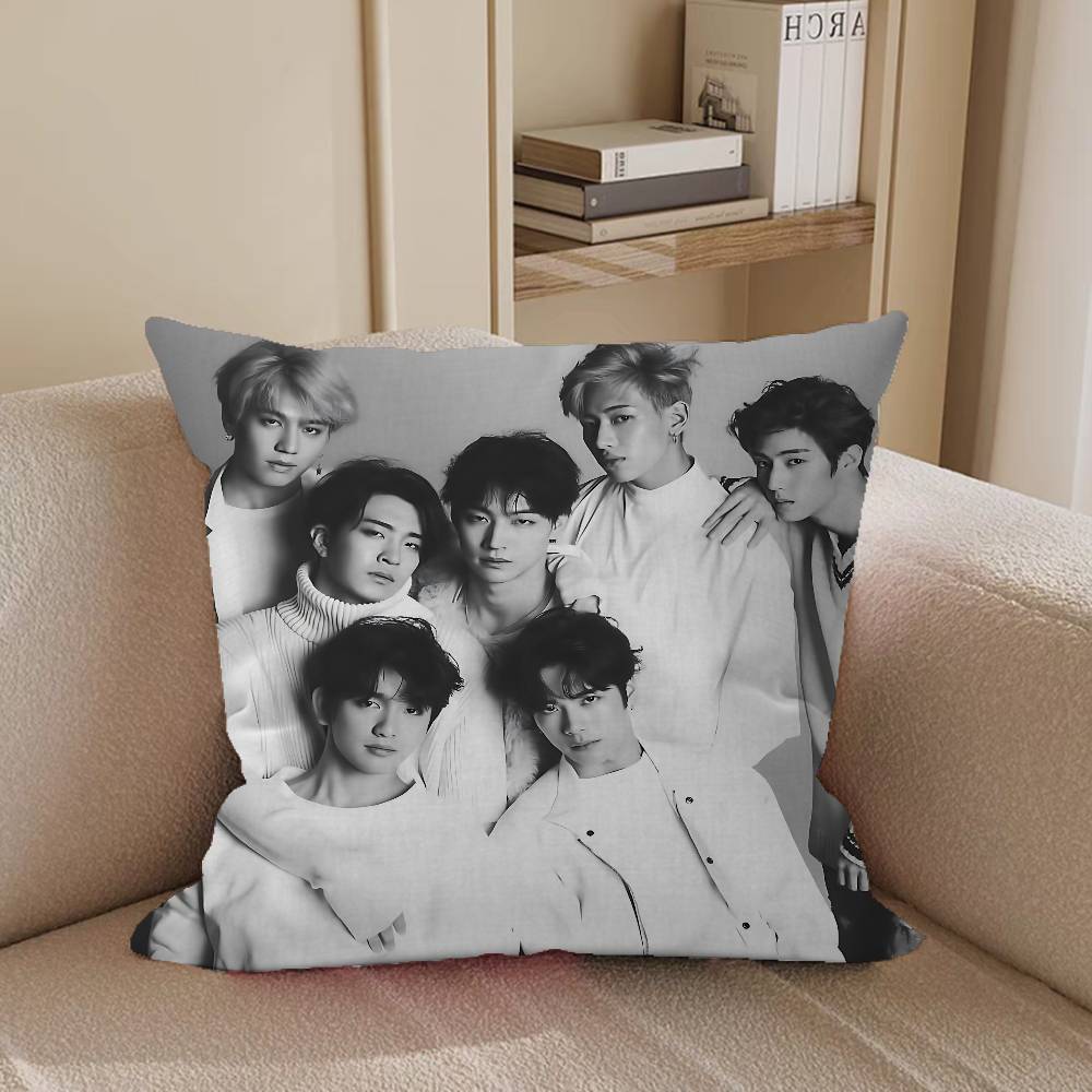 AnimeS G-GOT-7 Pillow Cover For Bedroom Room And Living Room Sofa Decorative Cushion Cover