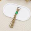 Handmade Multi-color Woven Polyester Keychain Bag Pendant Ornament