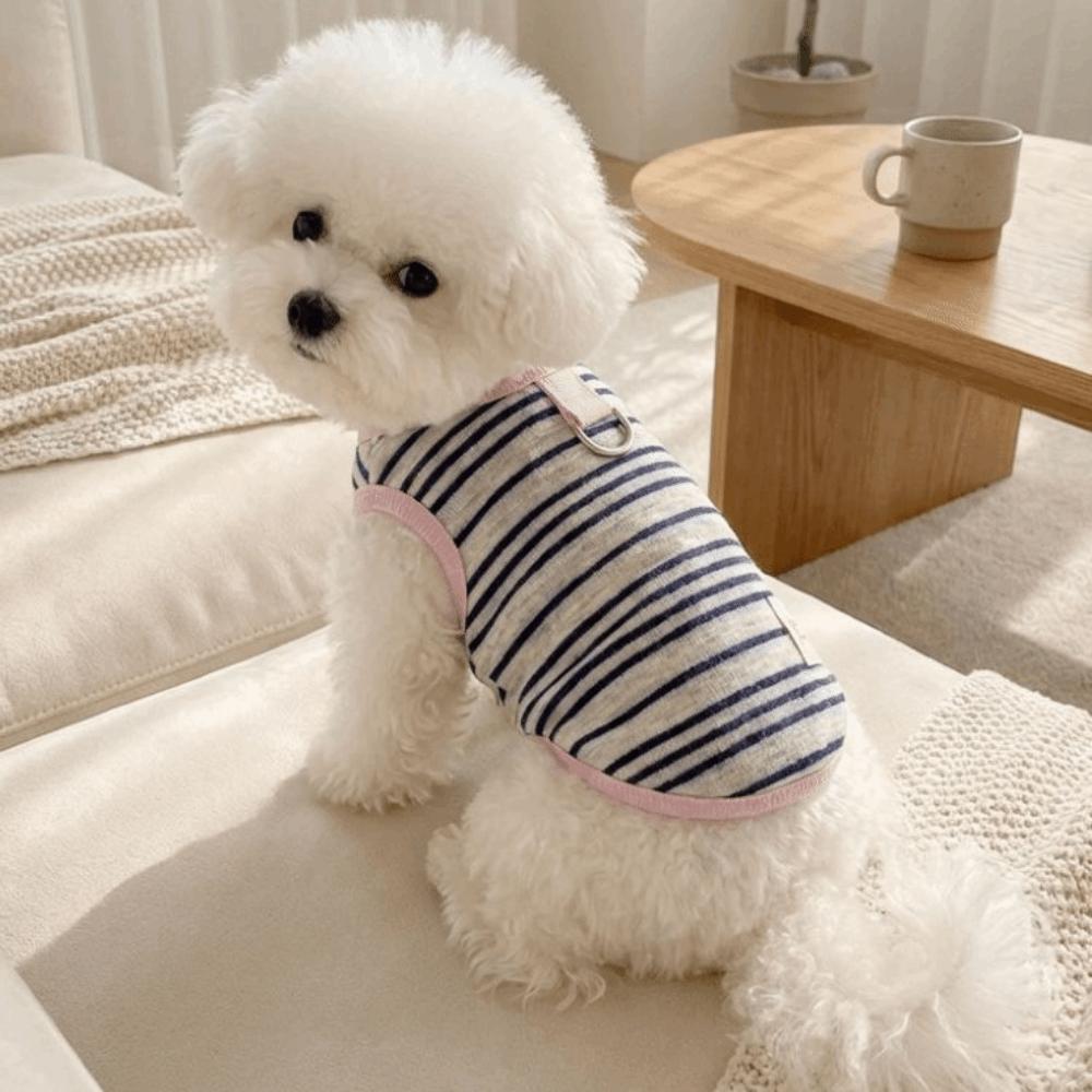 Thin Breathable Dog Cooling Vest Lace Skirt Pet T-shirt Fashion Puppy Princess Dress Small Dogs