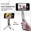Foldable Magnetic Phone Holder Tripod with 360° Rotation for Live Streaming and Desktop Use