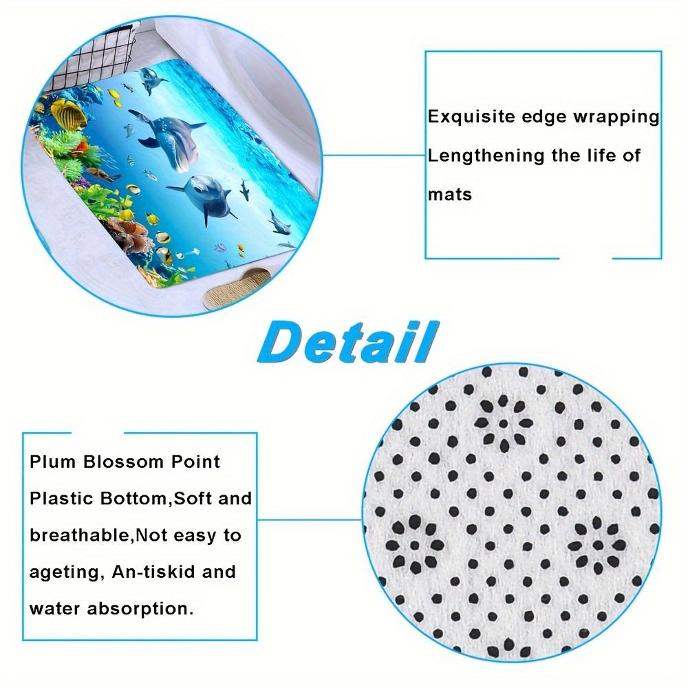 Underwater World Pattern  Pattern Shower Curtains Geometric Stripes Drapes For Bathroom Accessories Set Bathtub Curtain With Hooks Waterproof