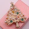 Pearl Christmas Tree Brooch, Women'S Fashionable And Versatile Clothing Chest Flower, Holiday Atmosphere Jewelry Brooch
