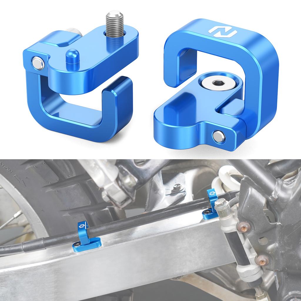 For 2005-2024 Suzuki DRZ400S DRZ400SM Rear Brake Hose Guide Clamps for Suzuki DR650SE 96-2024 DRZ250 DRZ400E 01-07 DRZ400 00-04