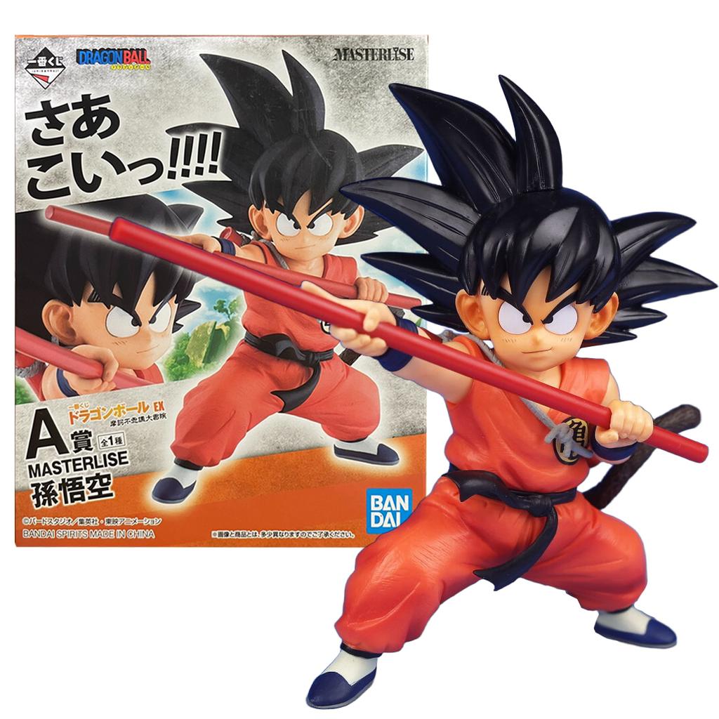 14CM Anime Dragon Ball Son Goku Figure MASTERLISE Martial Arts Tournament Standing Stick Model Toy Gift Action Figure PVC