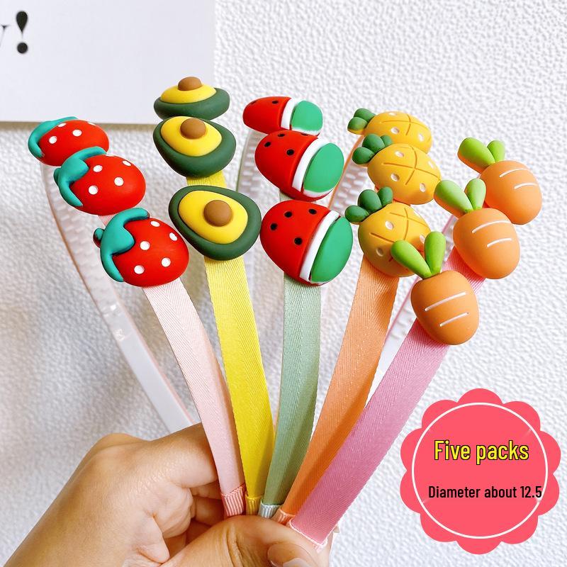 Cute Korean Princess Hair Clips & Headbands for Girls - Fresh Bangs, Secure Fit