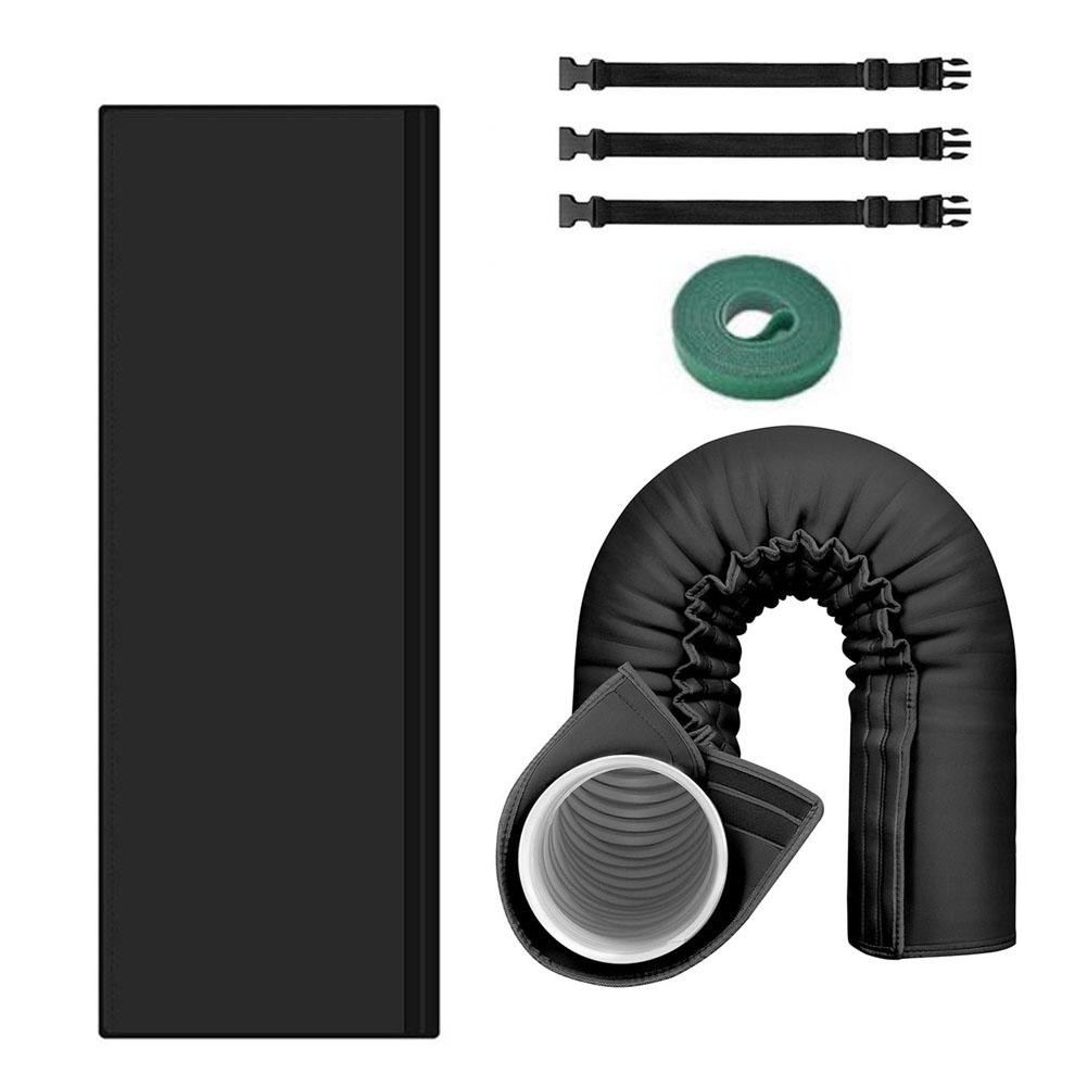 Portable Air Conditioner Hose Insulation Cover Protective Cover Installation Kit  For 5-inch And 9-inch Diameter Exhaust Hoses