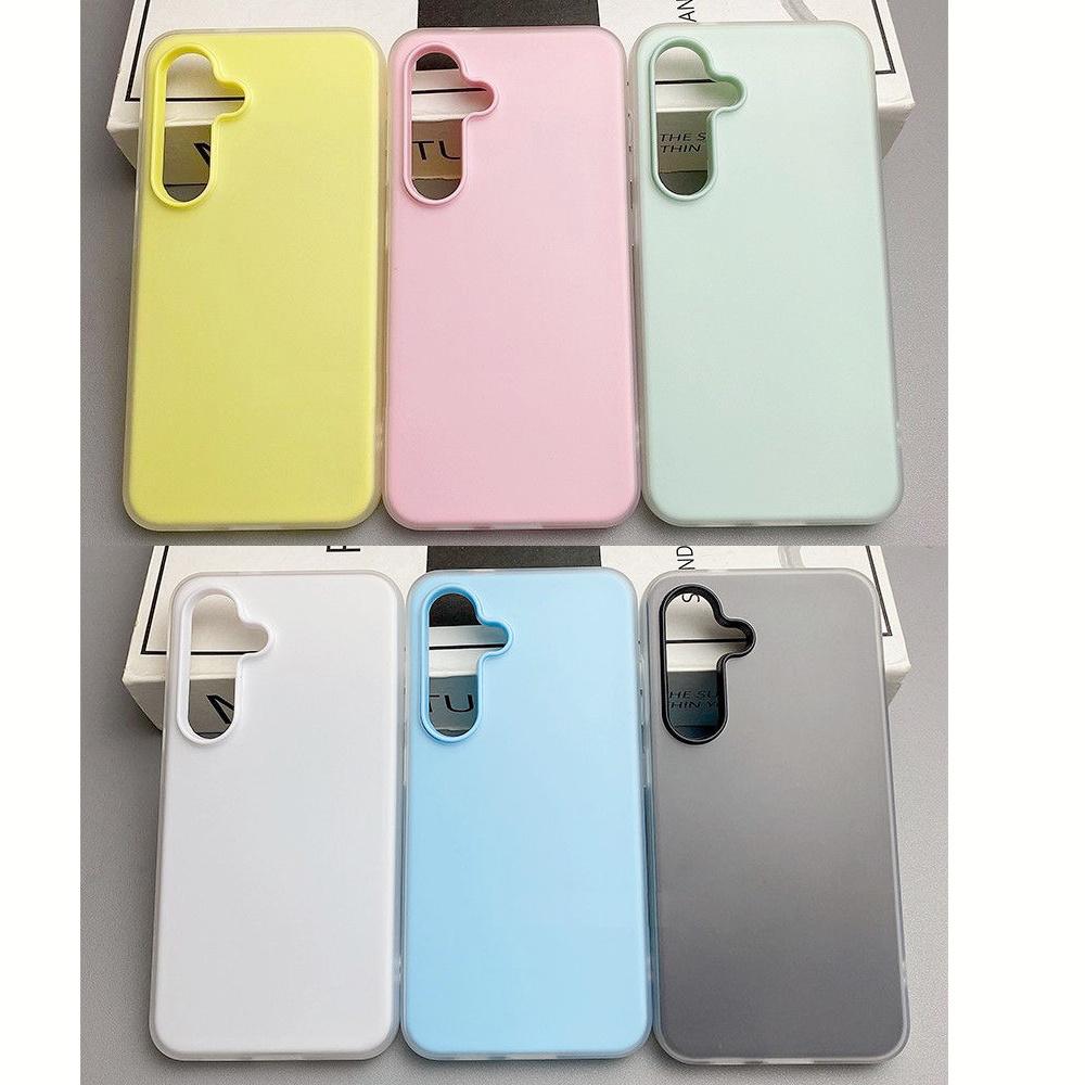 Moderne minimalistische matte Handyhülle für Samsung Galaxy A57 A37 A27 A17 A07 A56 A36 A26 A16 A55 A35 A25 A15 A54 A34 A24 Stoßfester Bumper