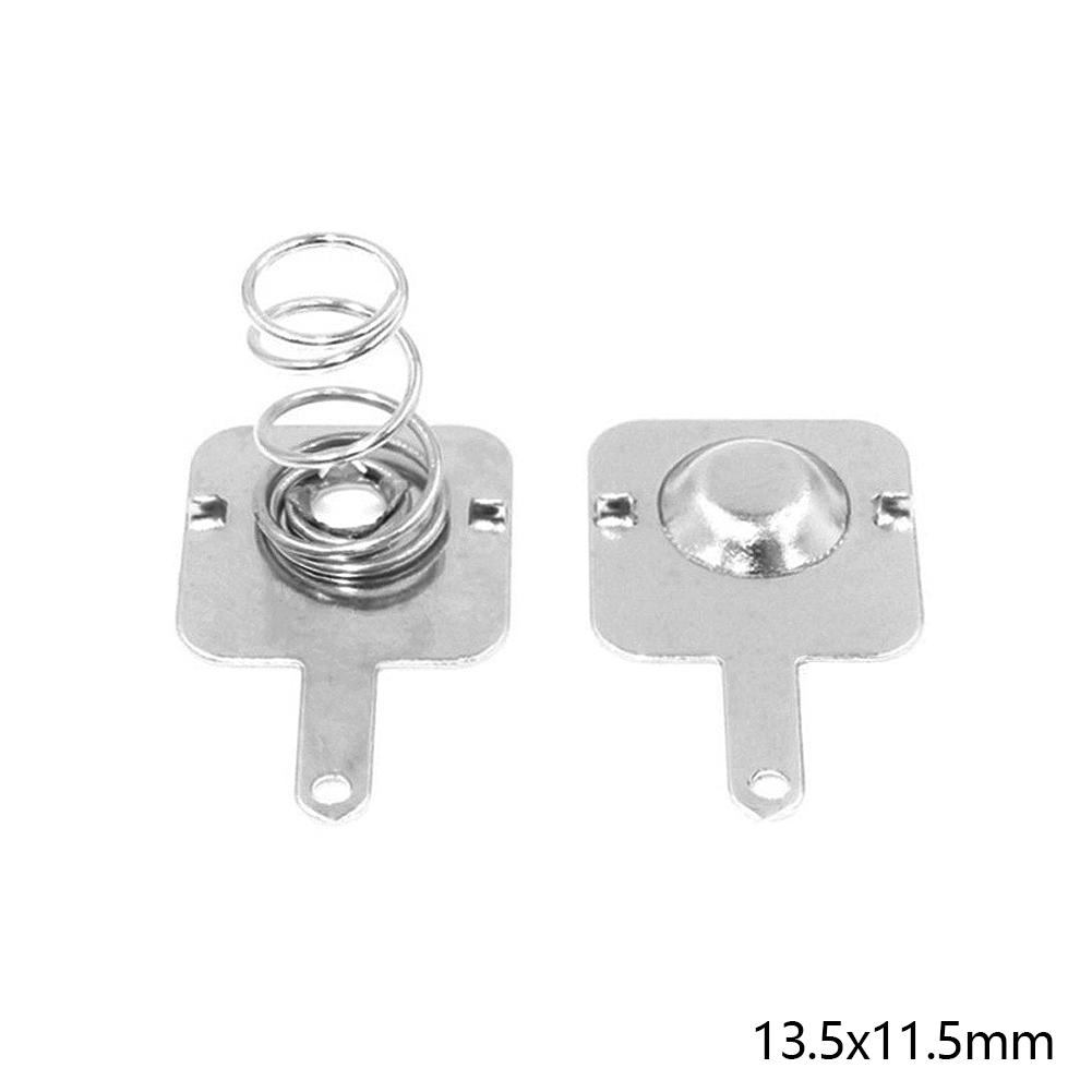 

20 шт. Аккумуляторная пружина 18650, положительные и отрицательные контакты, 10 пар пружинных элементов для аккумулятора 13.5x11.5mm