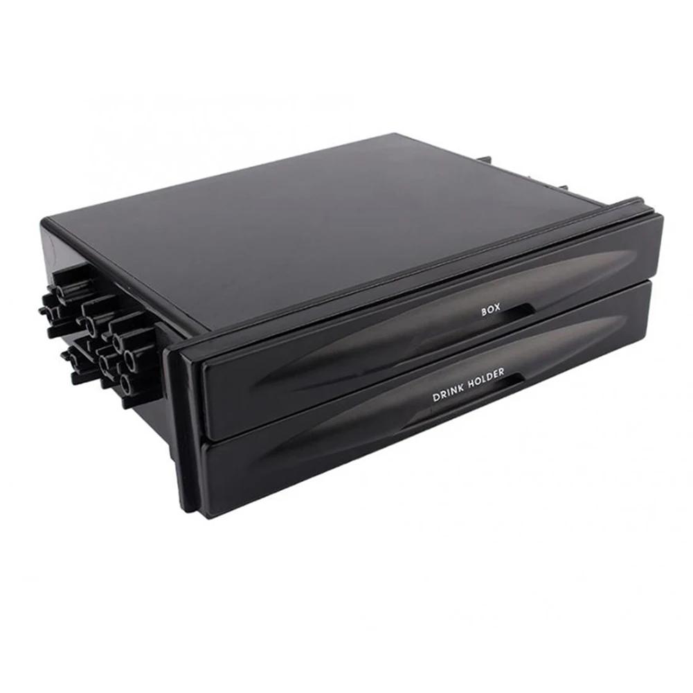 Car Center Console Audio Modification Box Car Mp3 Storage Box Single Spindle To Double CX-38 Multi-purpose Sundries Box