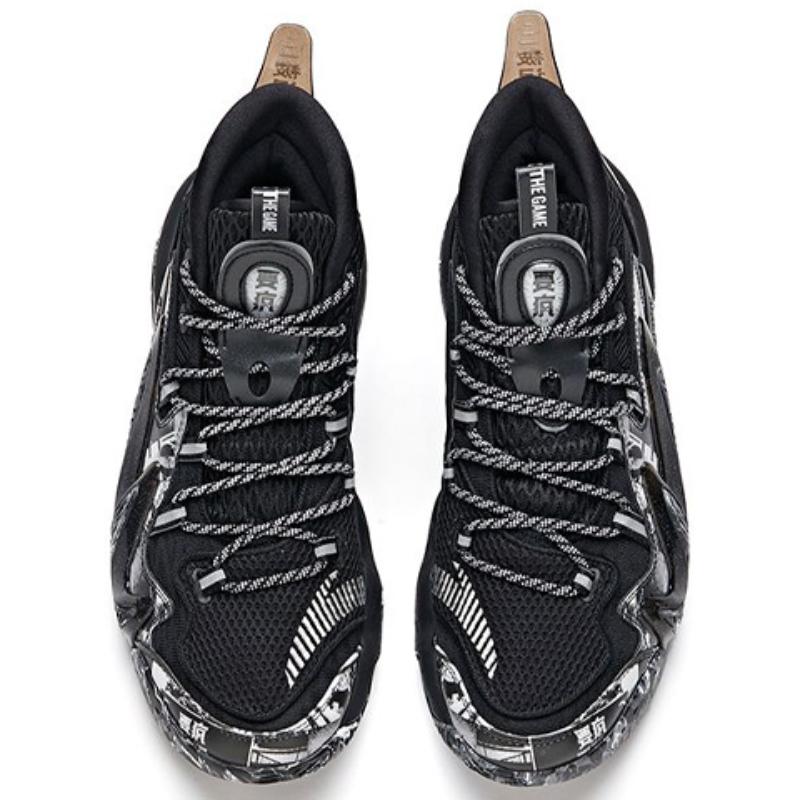 Anta Berserk 2 Cushioning Anti-Slip And Wear-Resistant High-Top Basketball Shoes Black Sneakers 112031602-3
