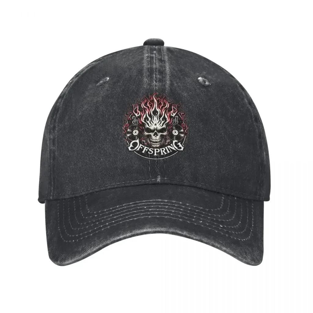 The Offspring Band Accessories Baseball Caps Fashion Headwear Hats Cap Adjustable Fit Casquette Dad Hat