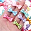 50pcs/Lot Striped Bows Polyester Ribbon Bows Handmade Bows For Jewelry Making DIY Hair Clip Headband Clothing Crafts Decoration