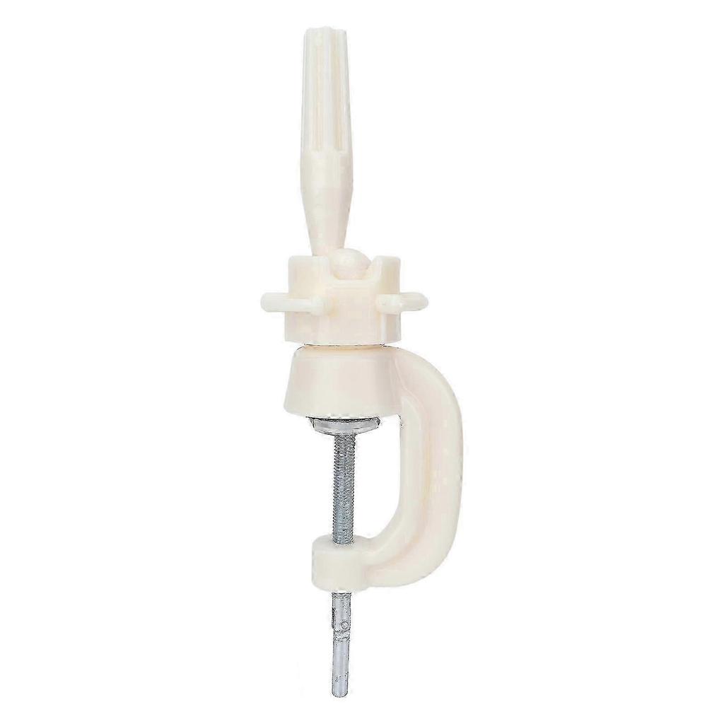 Mannequin Head Stand Height Adjustable 90 Degree Rotation Wig Head Clamp Holder for Hair Salon