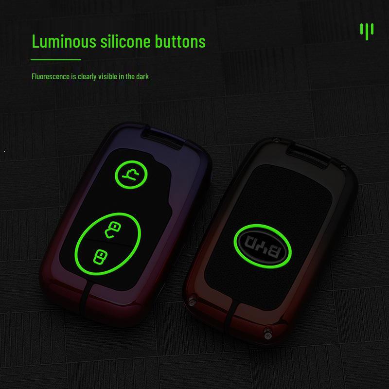 Compatible With BYD F3 Old Model Key Cover: G3, F0, S6, S7, E6, L3 Remote Control Case for Men