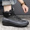City outdoor high-top hiking shoes men's spring and autumn wear-resistant non-slip climbing shoes cushioning breathable professional hiking shoes men