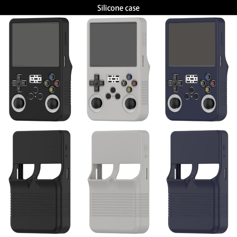 Handheld Game Device Silicone Cover Not  Scratch & Drop Protections Easy To Clean Strong  Silicone Sleeve for R36S