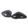 1 Pair Side Mirror Cap Cover Left Right Carbon Fiber Style Protective Weather Resistant Rear View Wing Mirror Housing