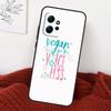 Vegan Inspiration Case For Xiaomi Redmi Note 14 13 10 11 12 15 Pro Plus Cover For Redmi 15 14C 12C 10C 13C 15C