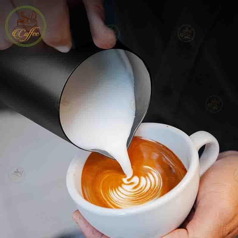 350/600ML Coffee Milk Frothing Pitcher Jug Stainless Steel Precise Scale High Quality Latte Barista Professional Coffee Utensil