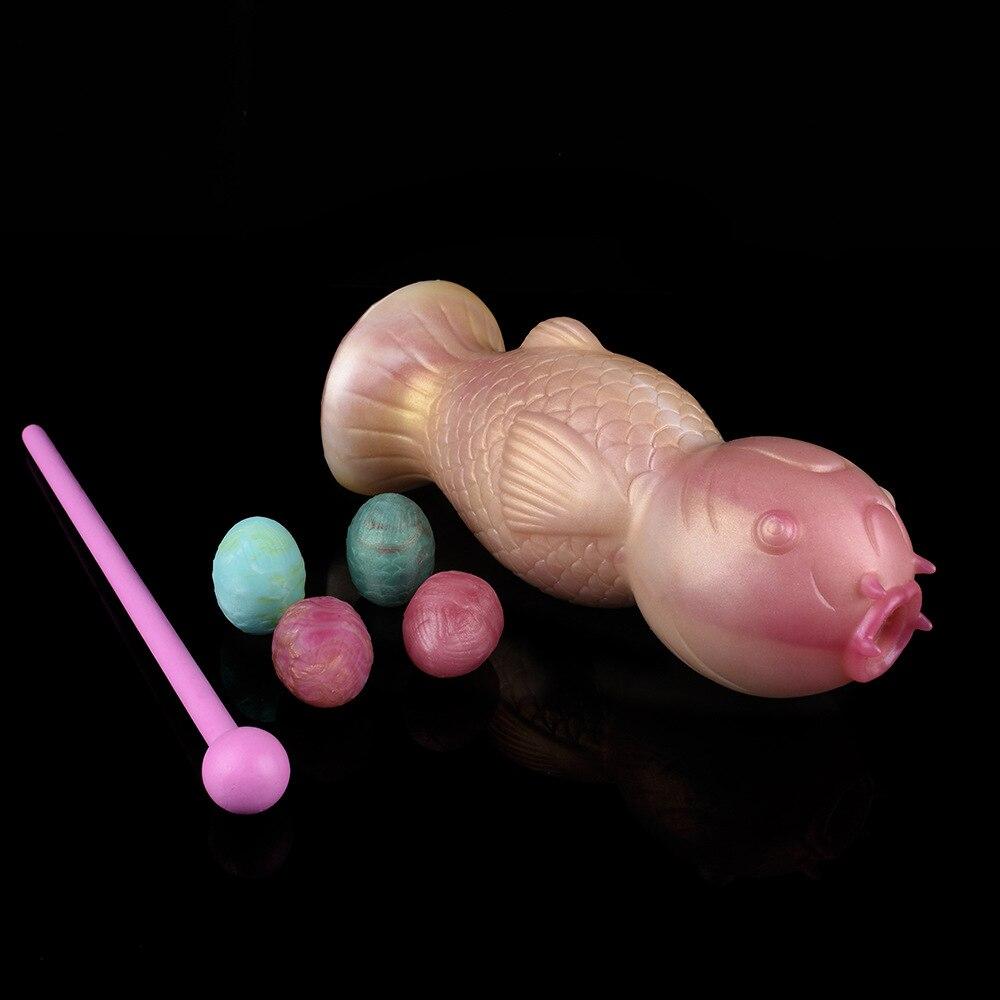 Σούβλες χάντρες Dildo Ball βύσματα Booster Rods Sex Παιχνίδια Πρωκτικό βύσμα Μεγάλο λουρί πουλί στον κόκορα Ρεαλιστικό πέος Fisting Slave BDSM Pegging