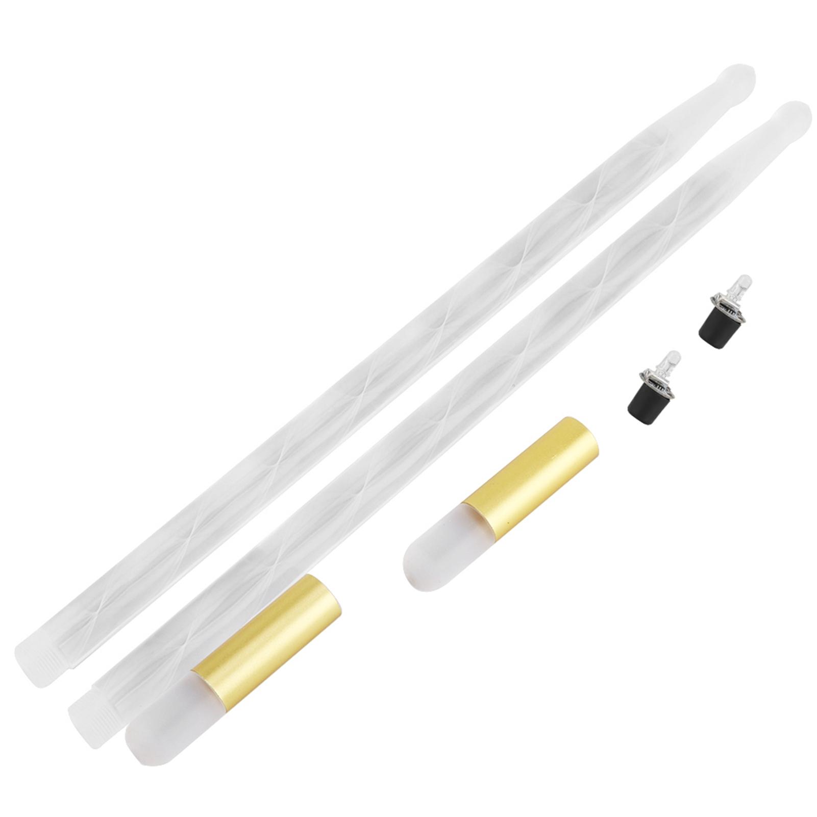 

2Pcs Drumsticks Glowing LED Light Up Motion Suitable for Large‑Scale Night Events Night 5A