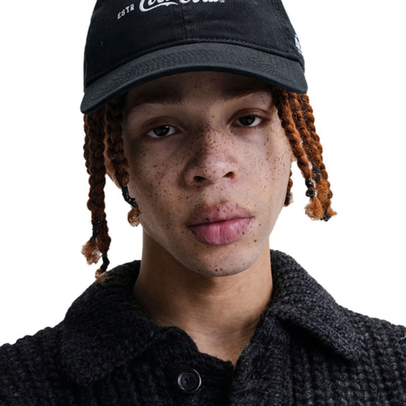 

AMERICAN NEEDLE COCA-COLA NEWPREP BALLPARK cap - black FREE