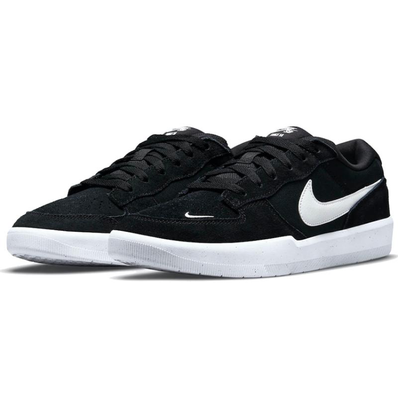 Nike Sb Force 58 Black White Skateboard Shoes CZ2959-001