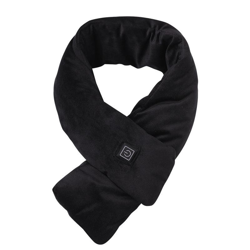 Men Women Electric Shawl Super Warmer Winter Soft Heated Scarf Neck with USB