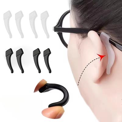 20pcs Anti-slip Silicone Ear Grip Glasses Eyeglasses Leg Ear Hook Stopper Bracket Fastener Accessories Eyewear Holder