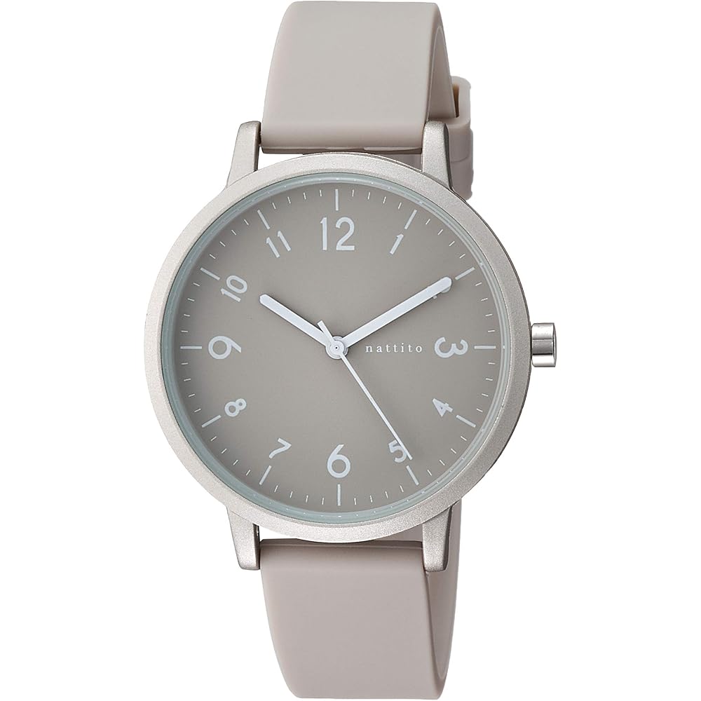 Fieldwork Analog Watch YM007-2 Gray Silicone Strap Women s