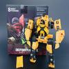 AOYI Cool 8 IN 1 Transformation Devastator Toys Boy Anime Hook Action Figures Robot Car Engineering Vehicle Model Kids H6001-8B