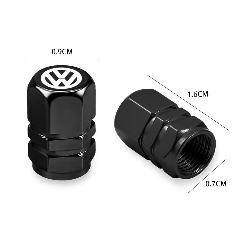 WG62026 Hot Car Metal Wheel Tires Valve Caps For VW Volkswagen Golf Polo Passat Tiguan Touran Jetta VJXC-Z154